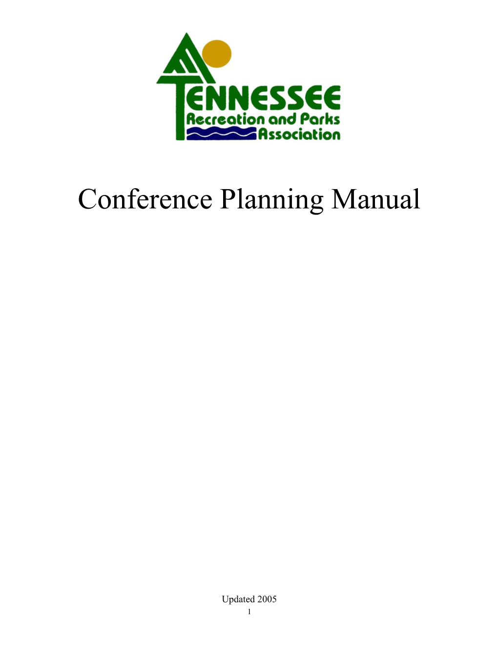 Conference Planning Manual