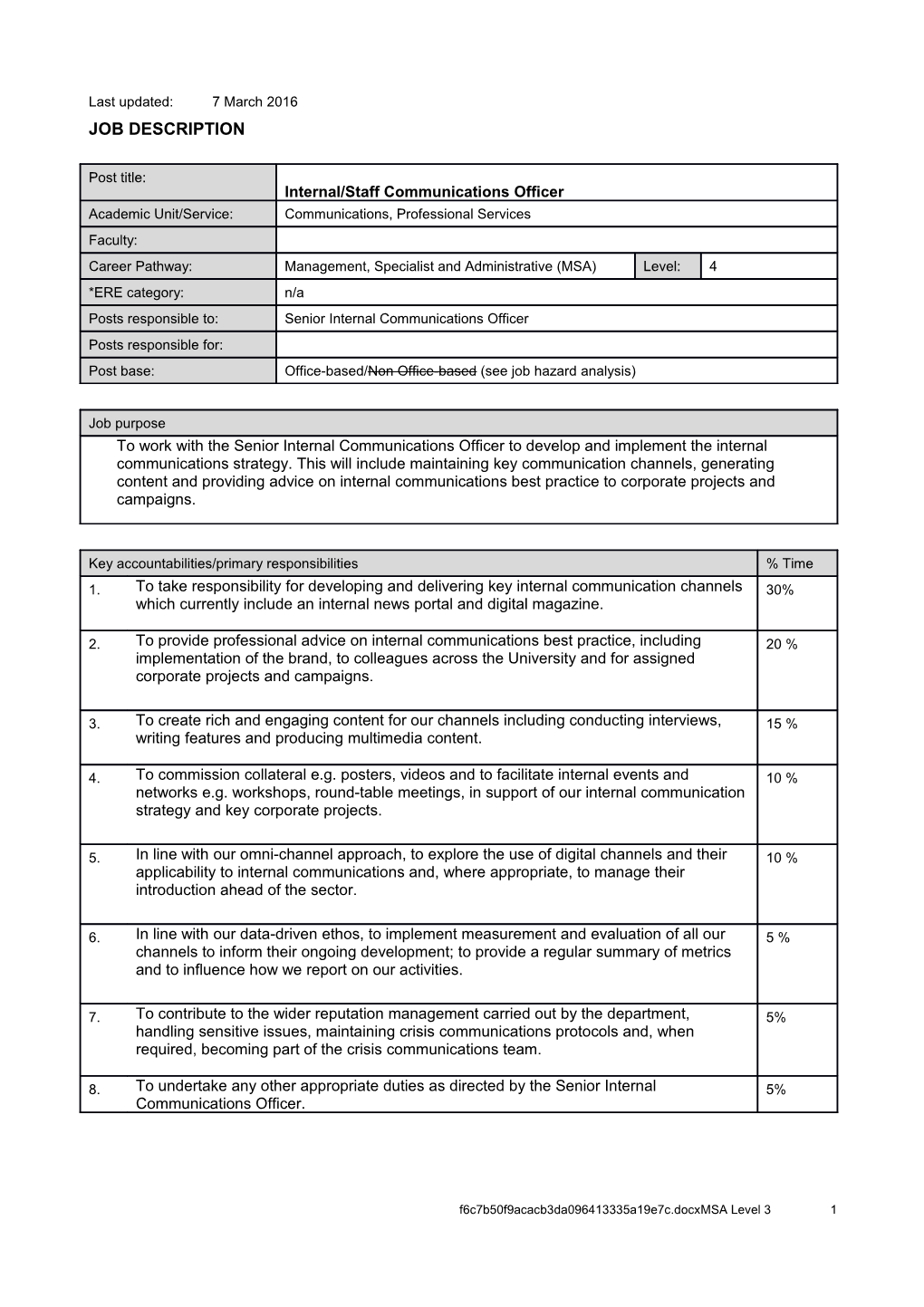 Person Specification s4