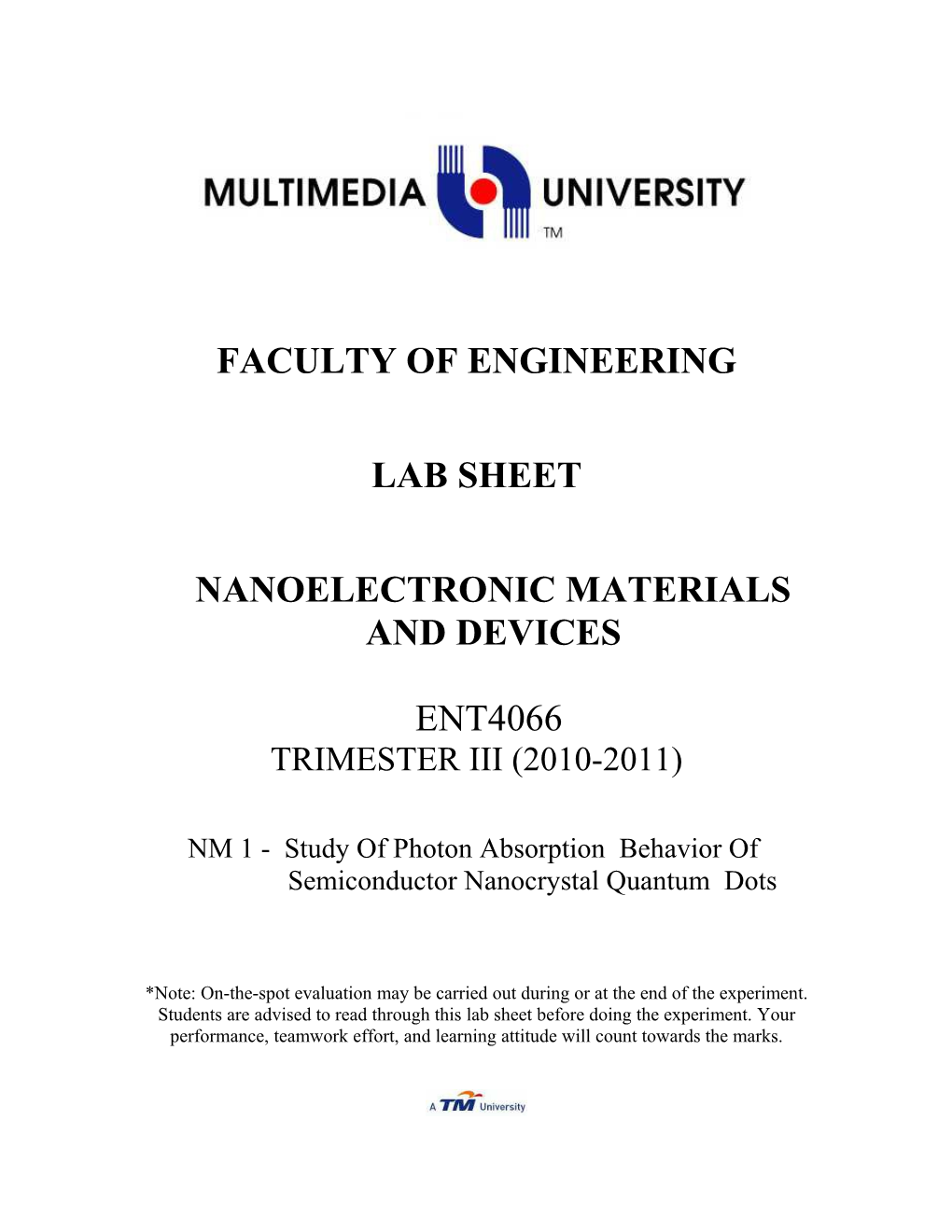 Nanoelectronic Materials and Devices