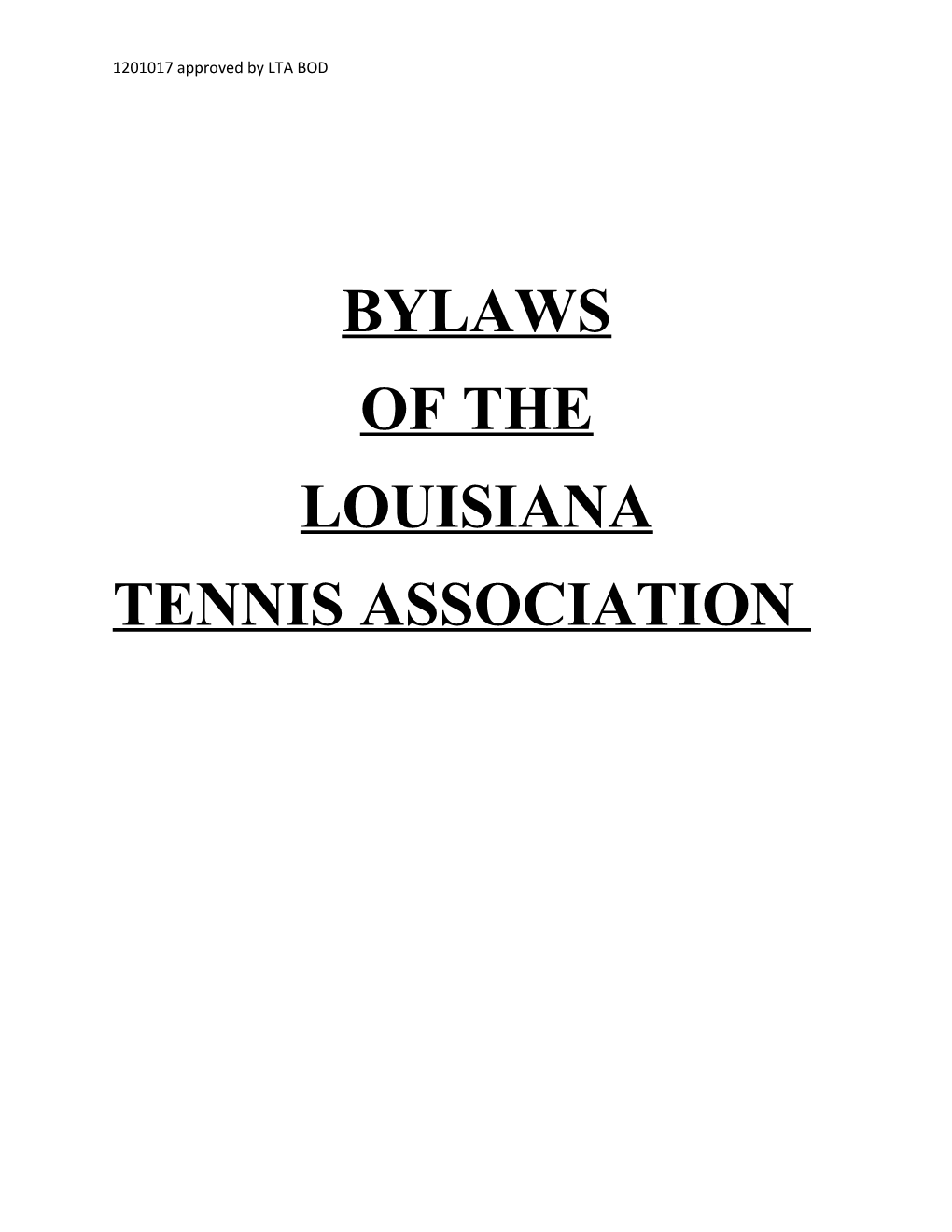 Tennis Association