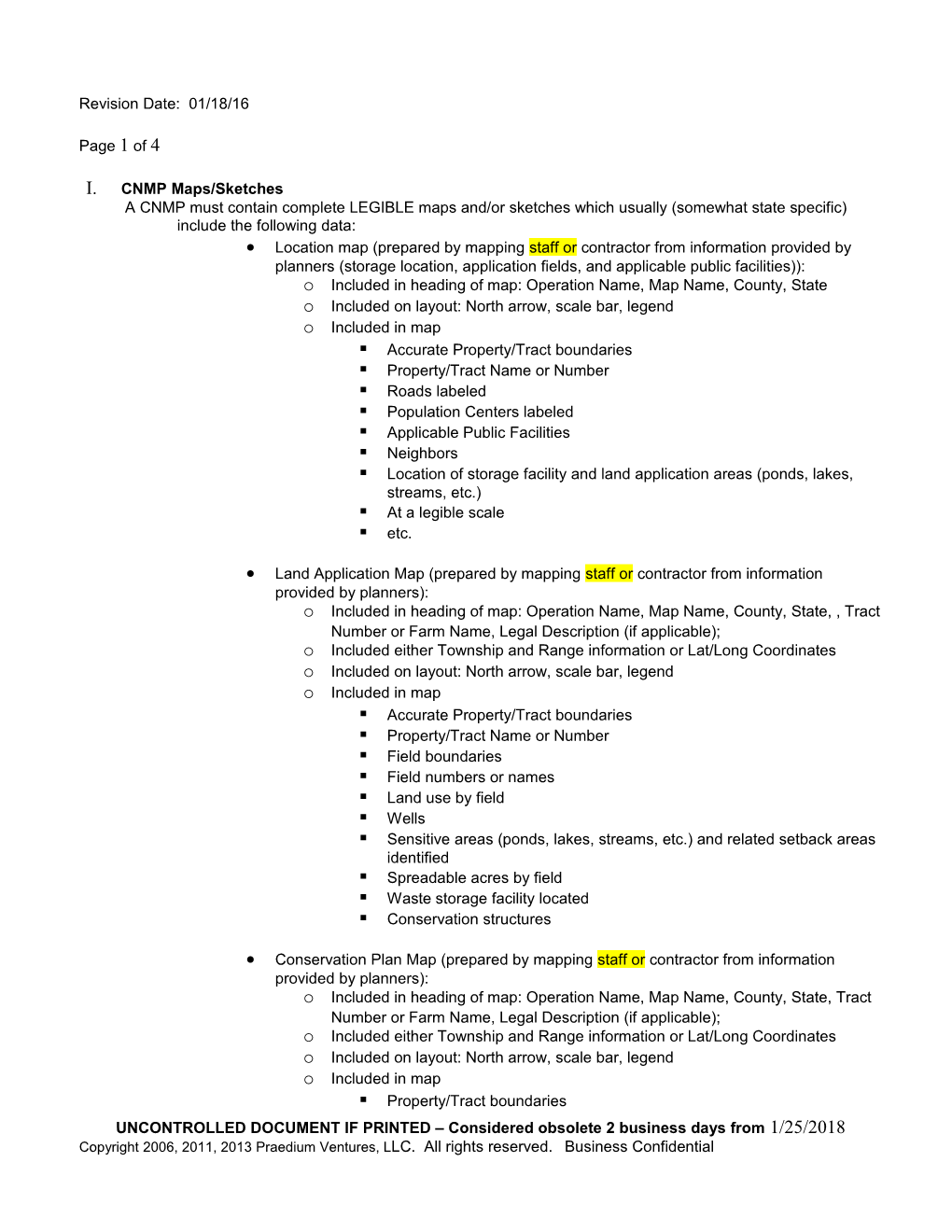 This Document Present S EMS, LLC S Standard Operating (SOP) for the Form a Procedure For s1