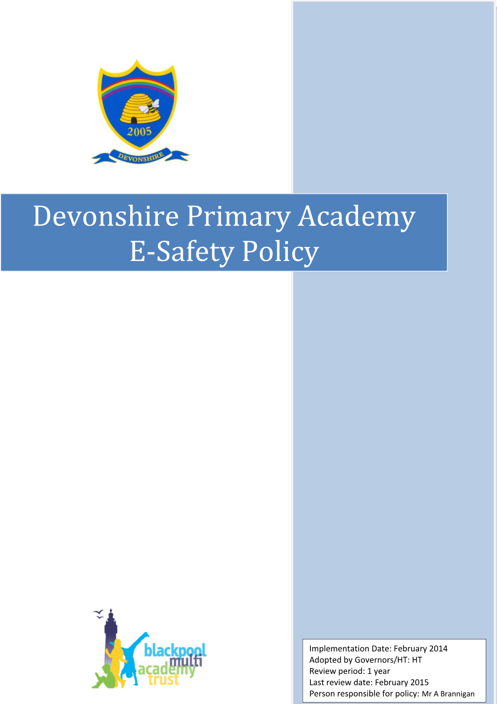 Devonshire Primary Academy Assessment Policy