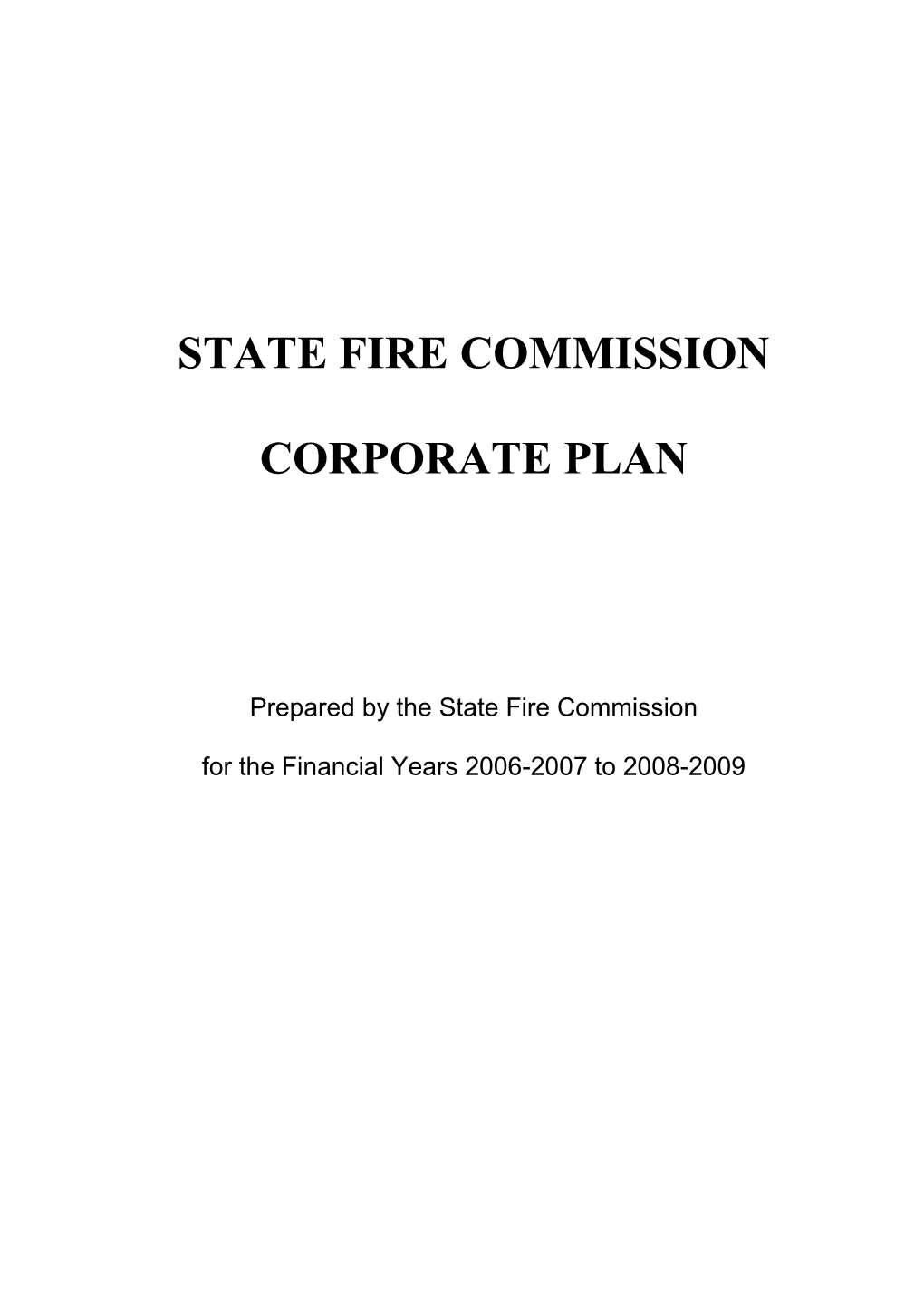 State Fire Commission