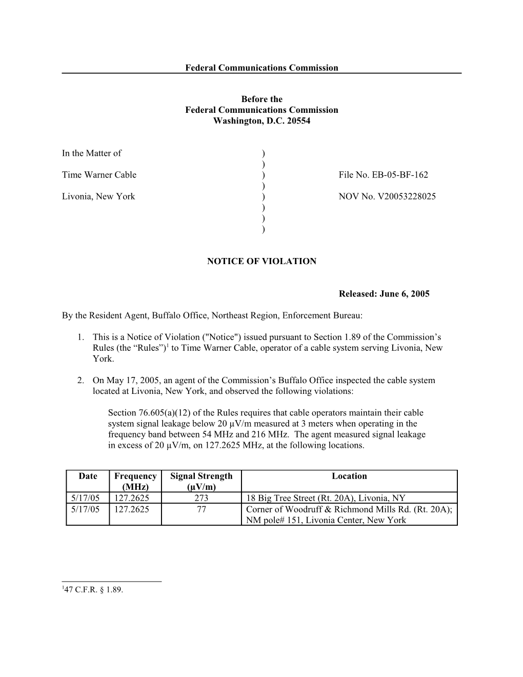 Federal Communications Commission s11