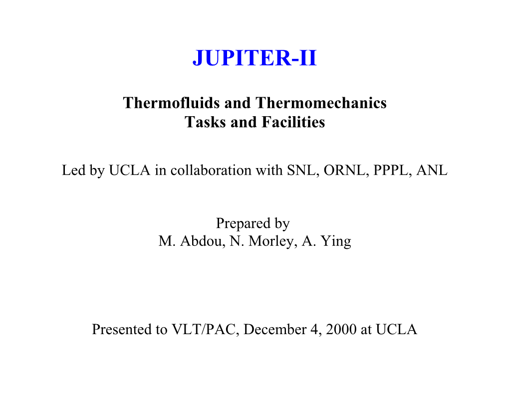 Thermofluids and Thermomechanics