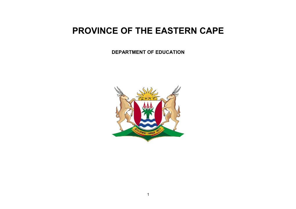 Province of the Eastern Cape