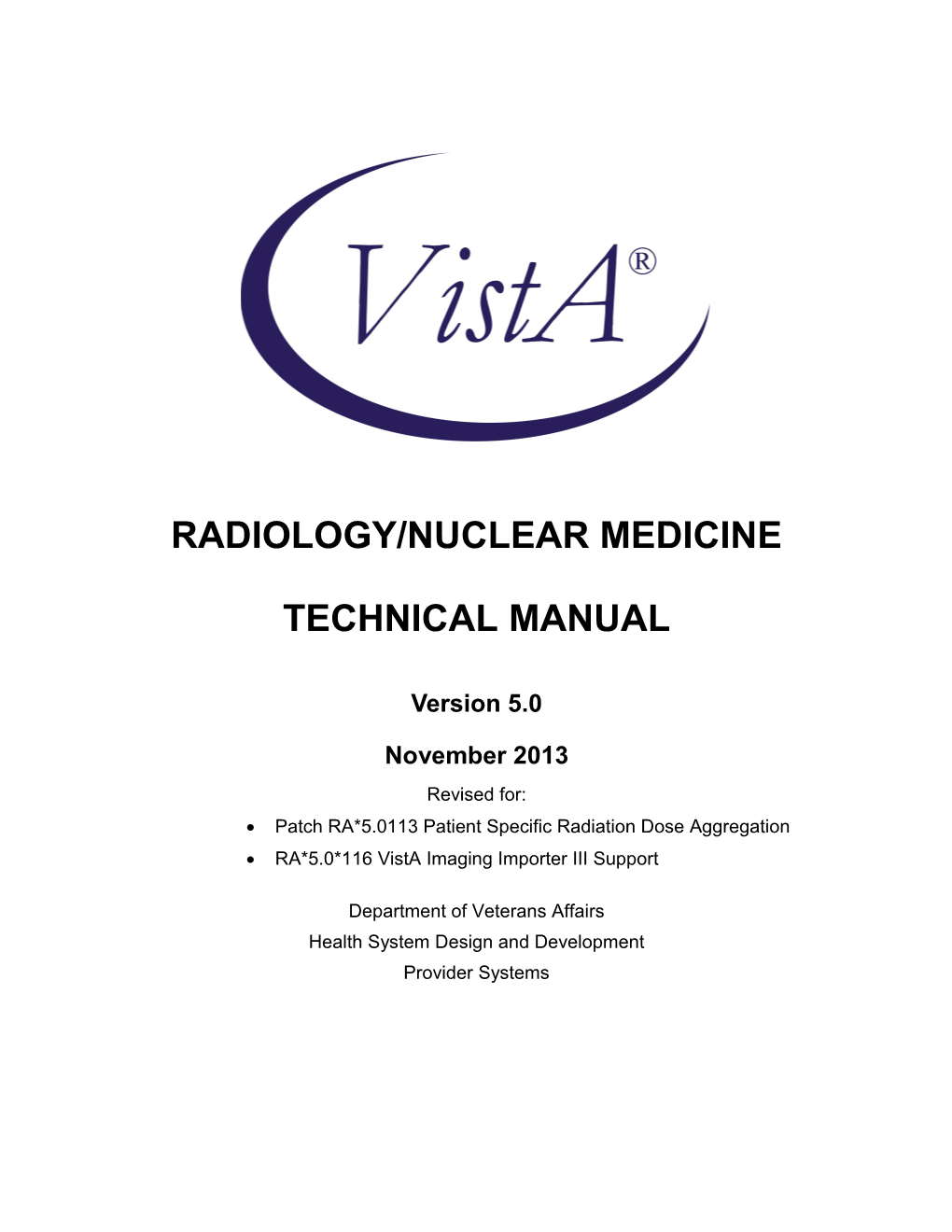 Rad Technical Manual