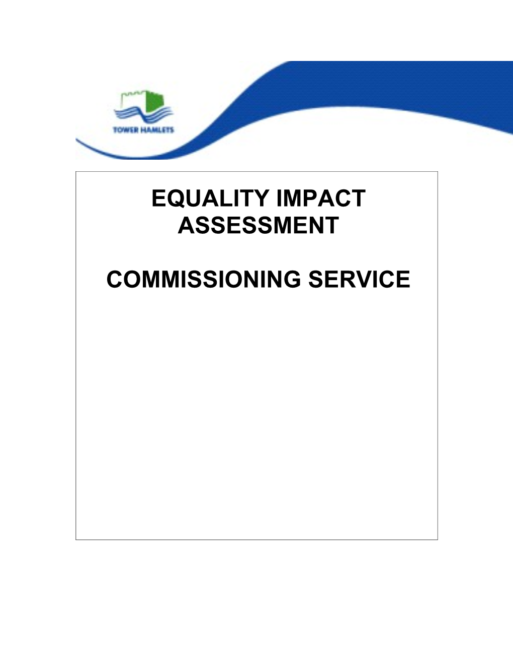 Equality Impact Assessment s2