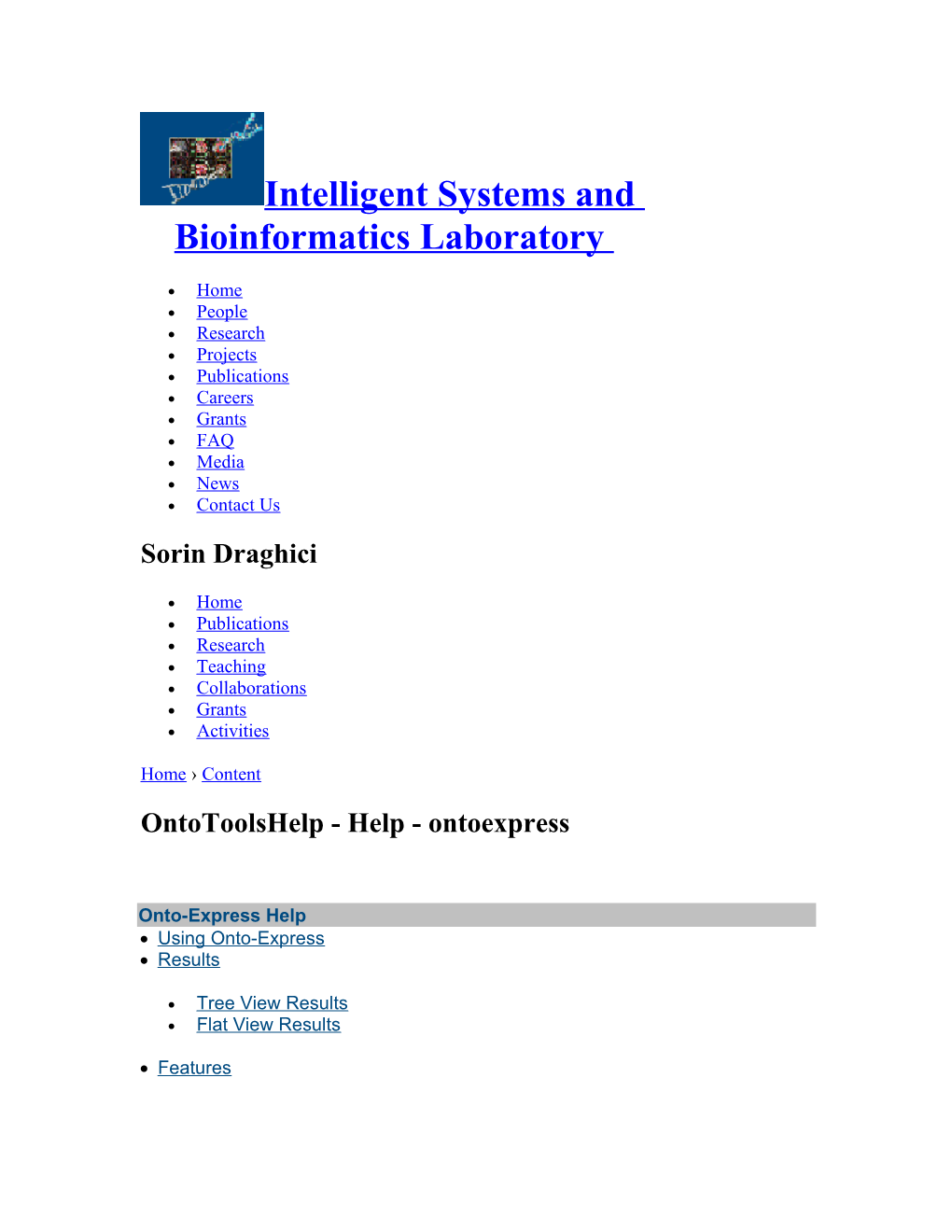Intelligent Systems And Bioinformatics Laboratory