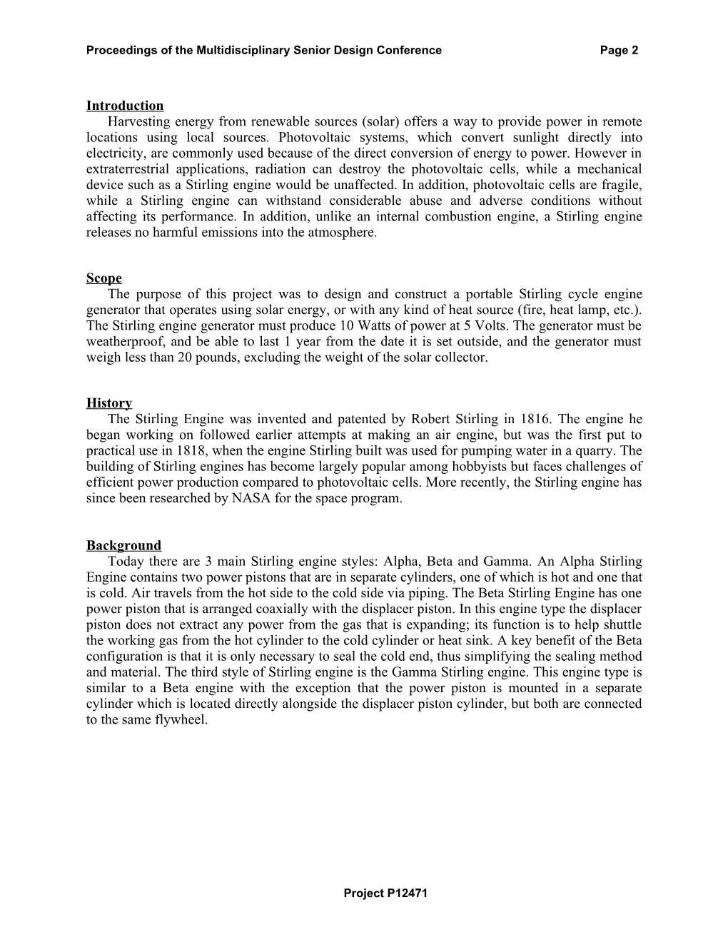 Proceedings of the Multi-Disciplinary Senior Design Conference Page 3 s2