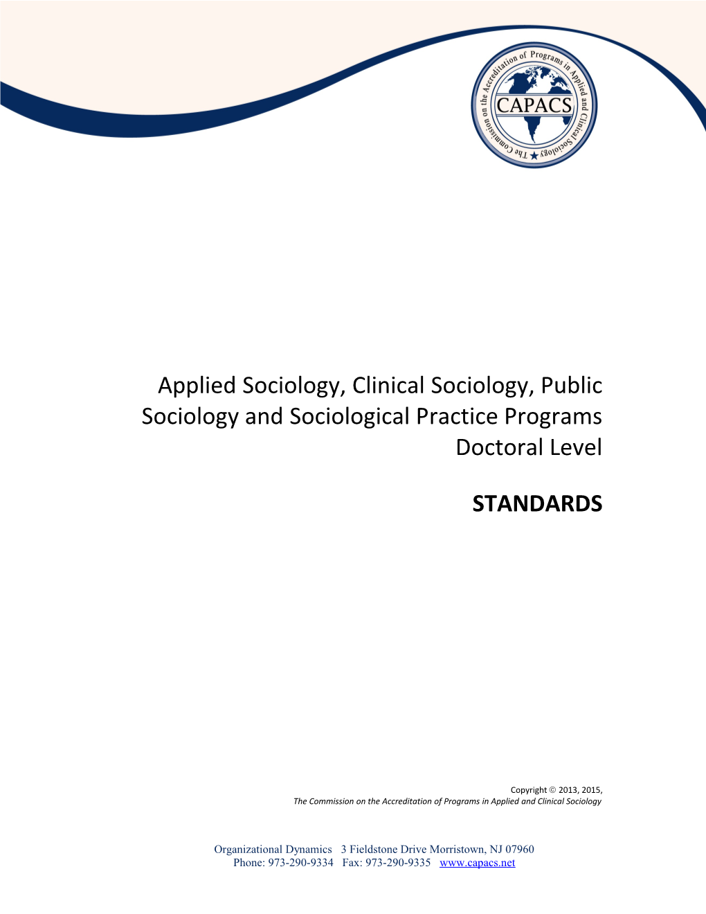Applied Sociology, Clinical Sociology, Public Sociology and Sociological Practice Programs s1
