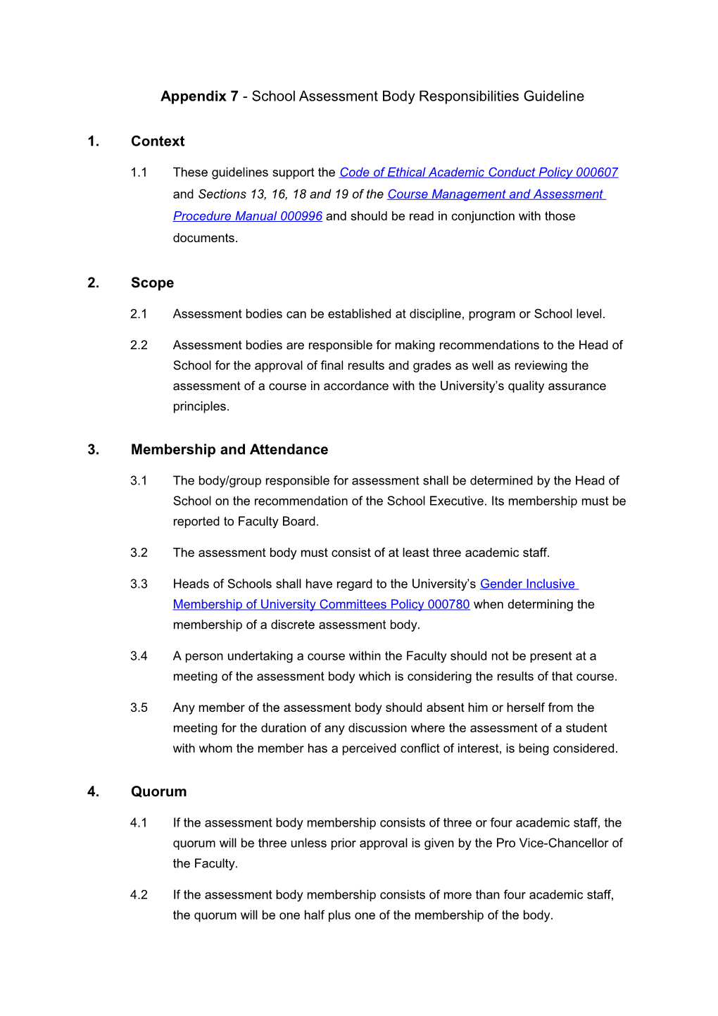 Appendix 7 - School Assessment Body Responsibilities Guideline