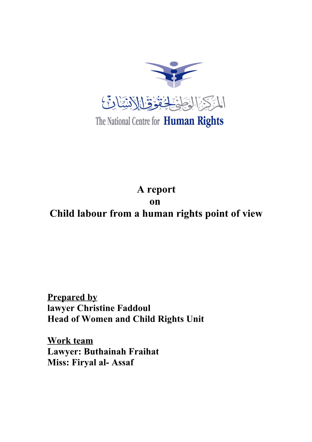 Child Labour from a Human Rights Point of View