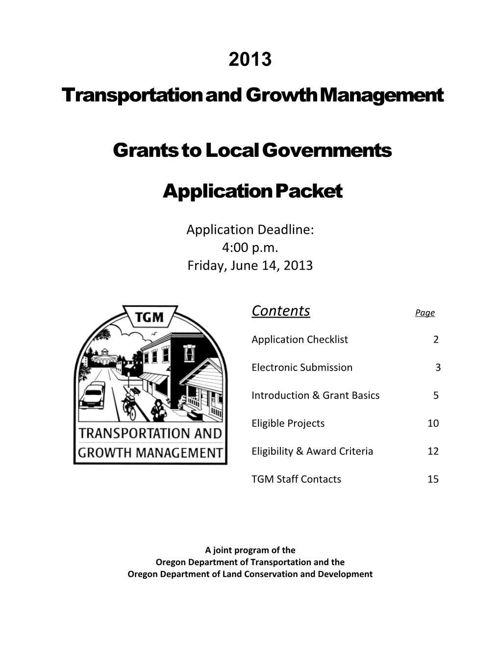 Transportation and Growth Management