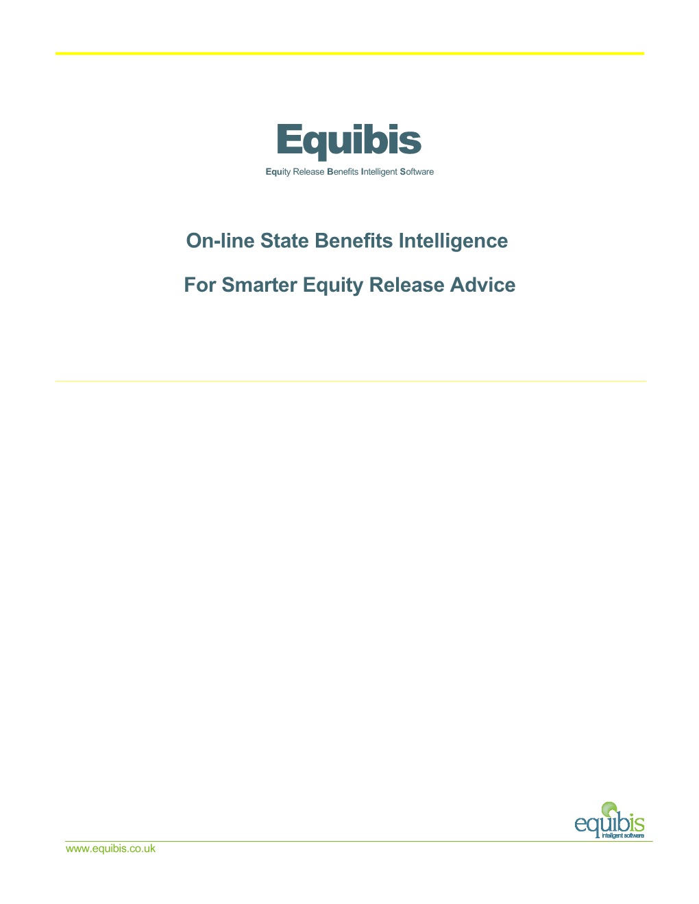 Equity Release Benefits Intelligent S Oftware