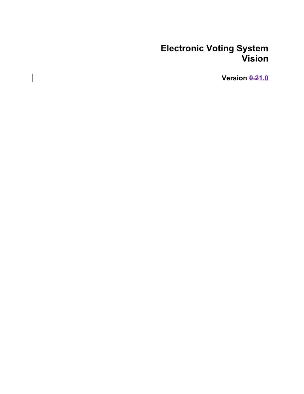 Electronic Voting System s1