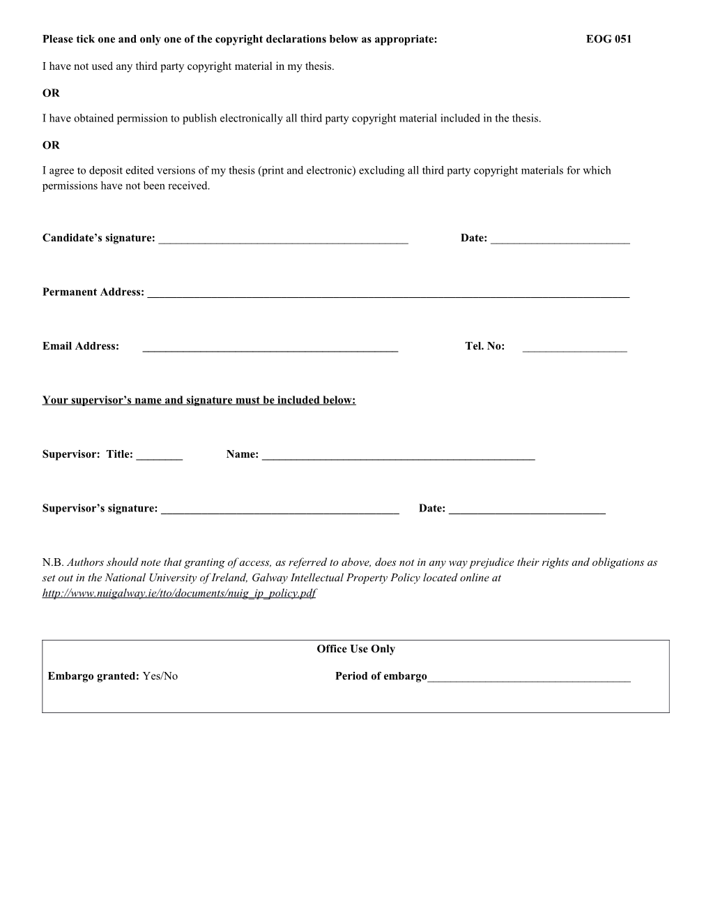 Library Submission Form EOG 060