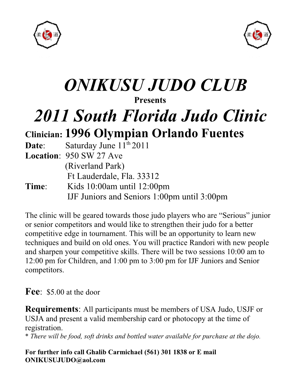 Onikusu Judo Club