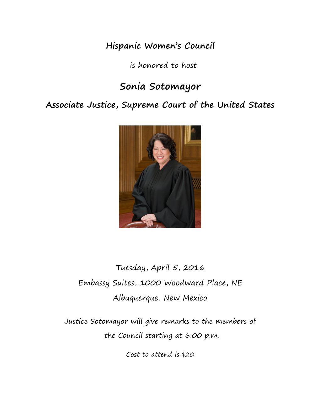 Associate Justice, Supreme Court of the United States