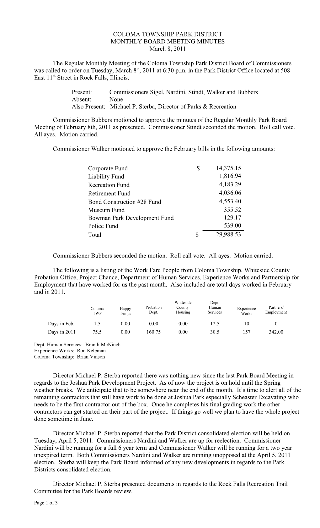 Coloma Township Park District