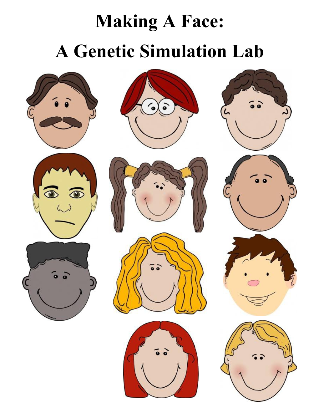 Make a Face: Genetic Simulation Lab