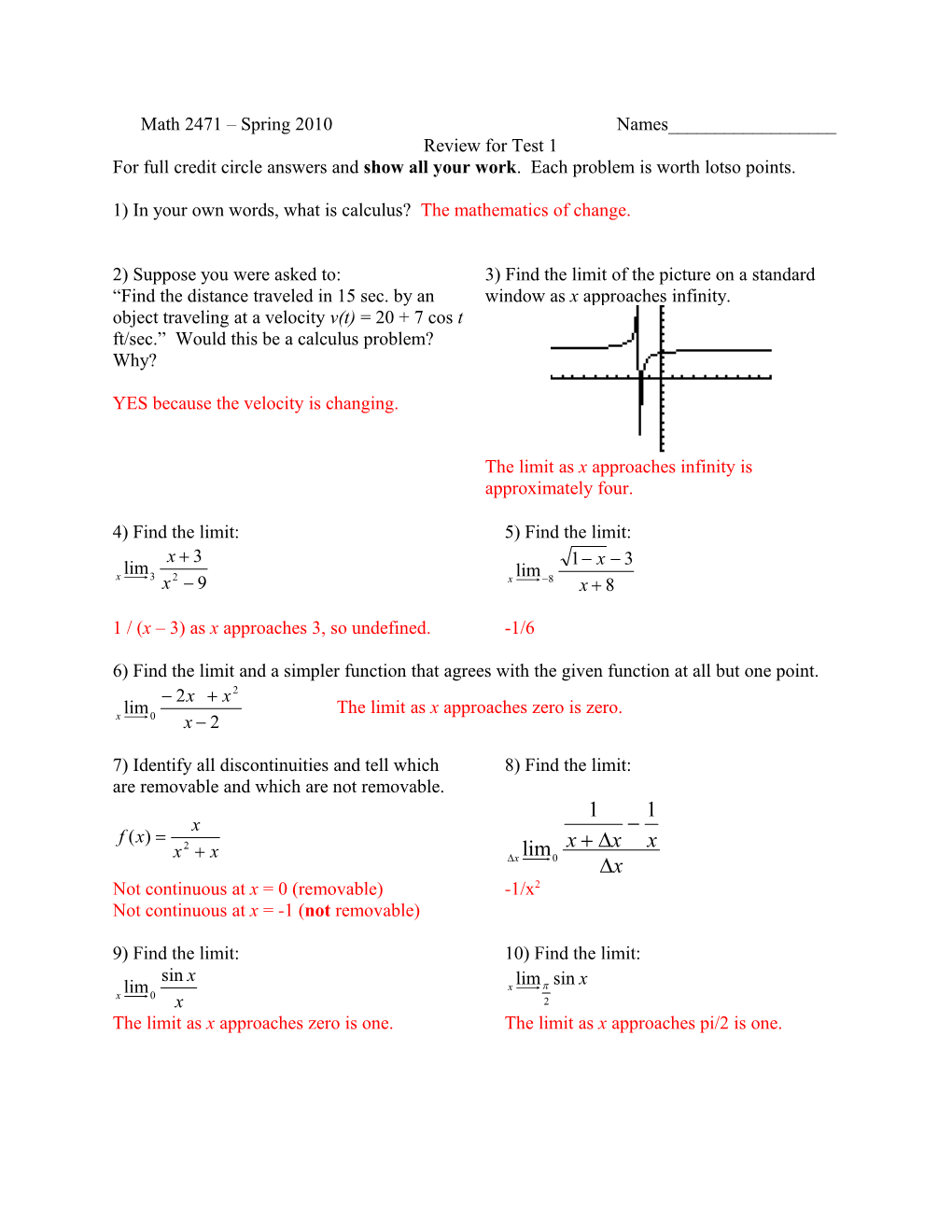 Math 1470 Spring 2002 (Section 1)