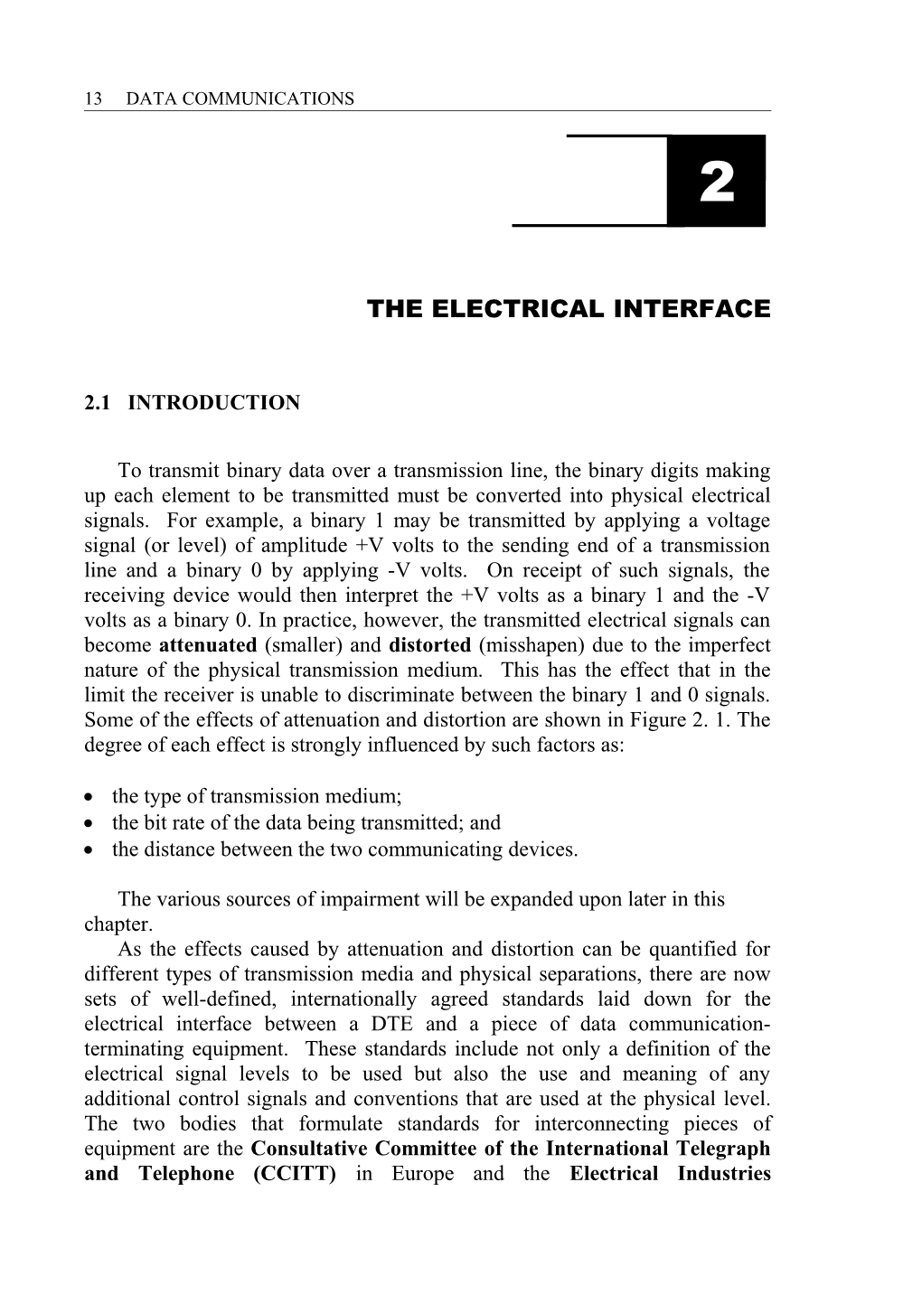 The Electrical Interface