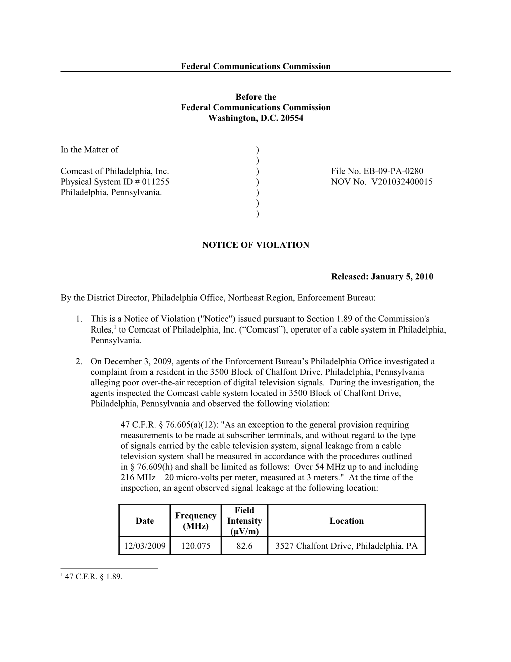 Federal Communications Commission s30