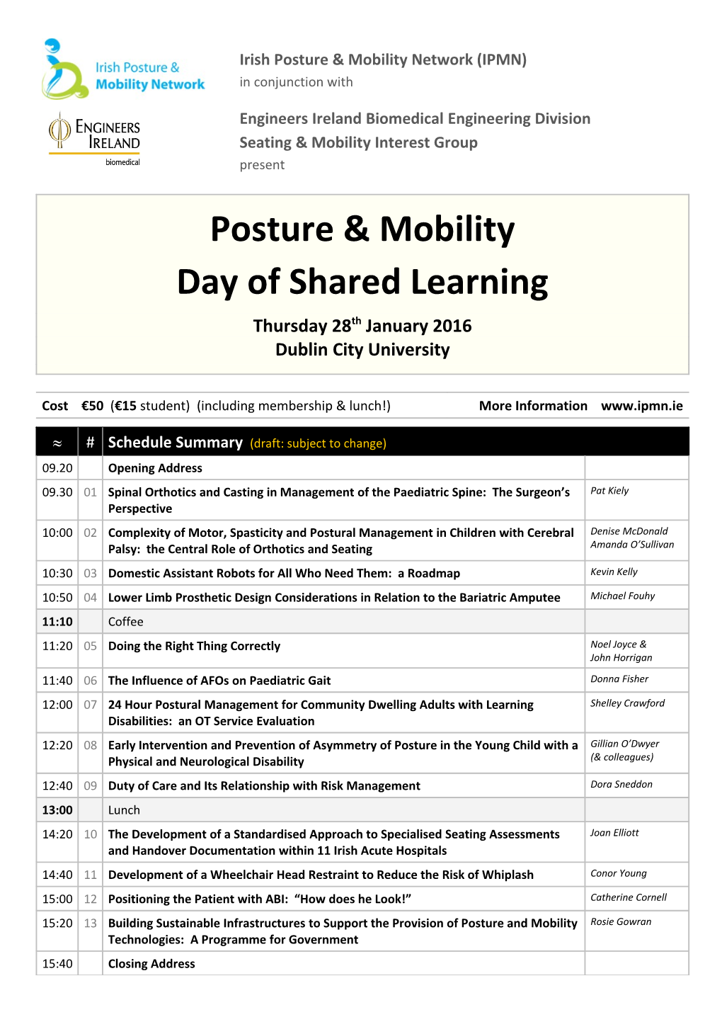 IPMN Day of Shared Learning