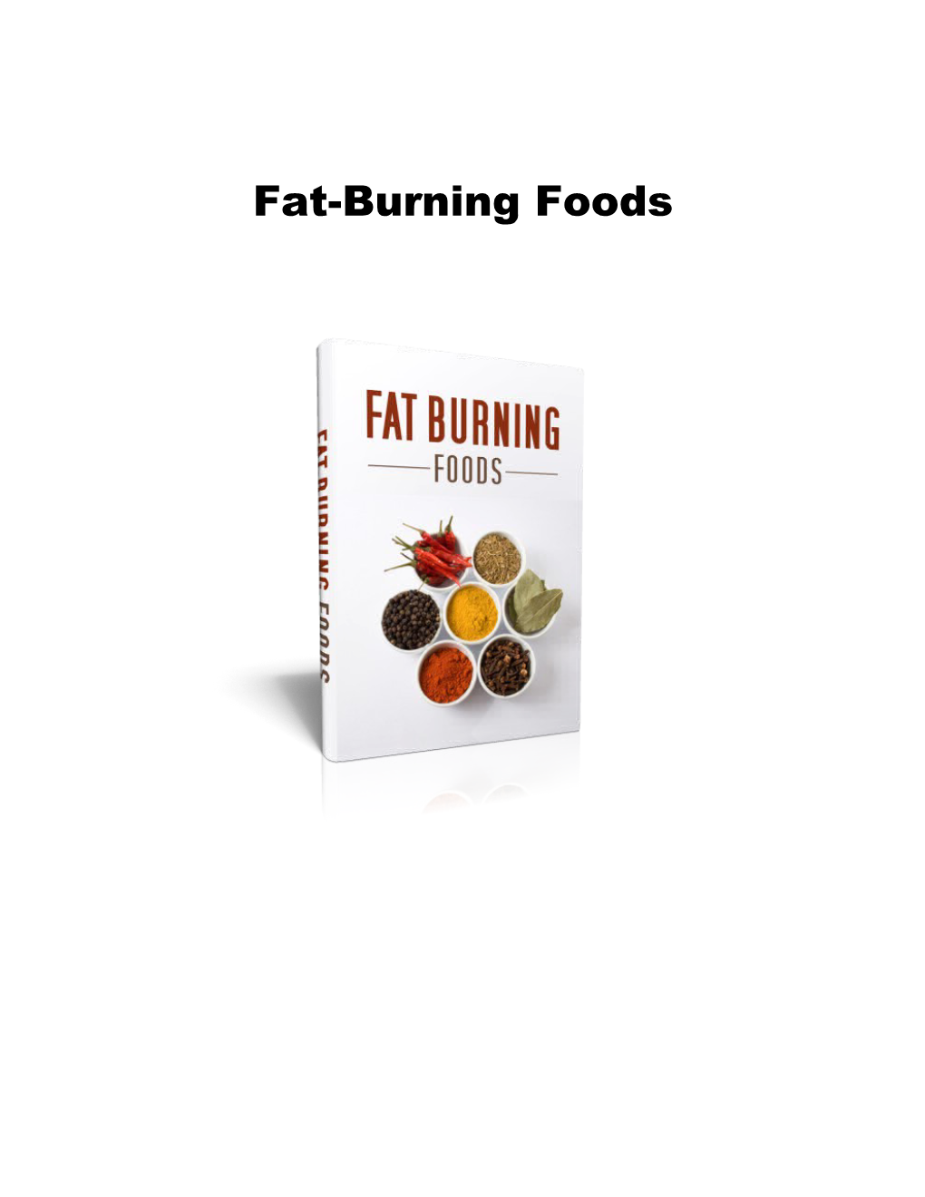 Fat-Burning Foods
