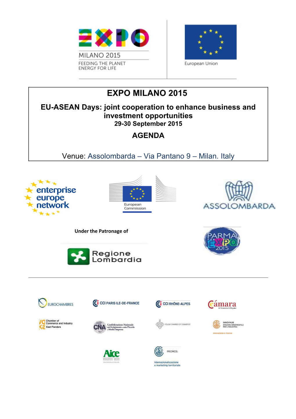 EU-ASEAN Days: Joint Cooperation to Enhance Business and Investment Opportunities