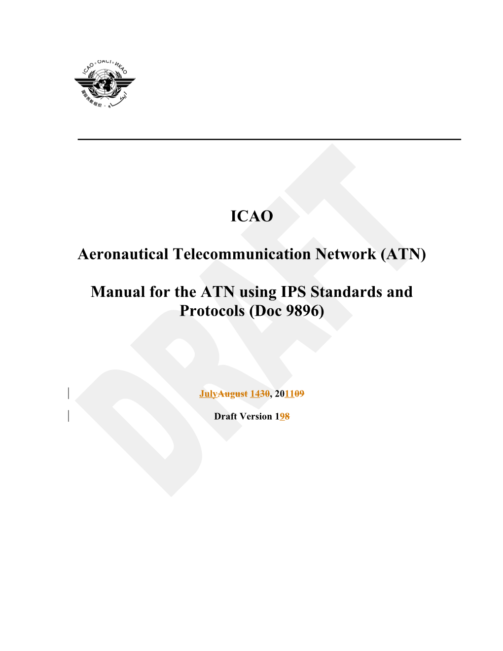 Aeronautical Telecommunication Network (ATN)