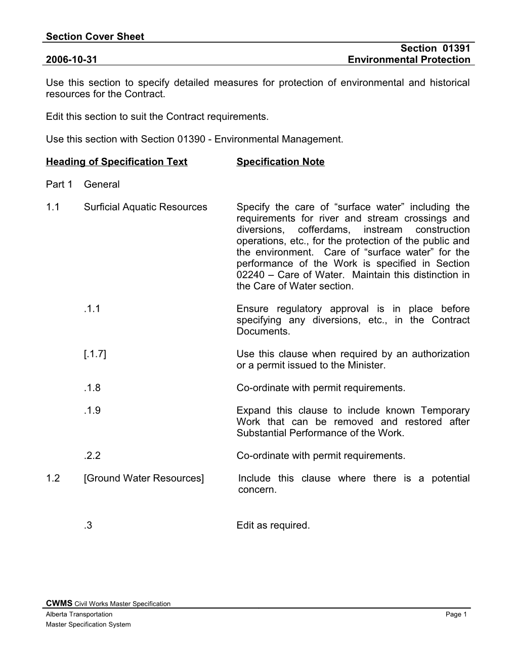 Use This Section to Specify Supplementary Conditions Which Are Required to Modify Standard