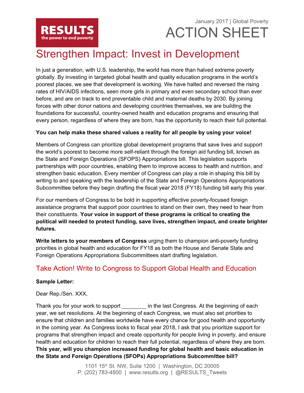 Strengthen Impact: Invest Indevelopment