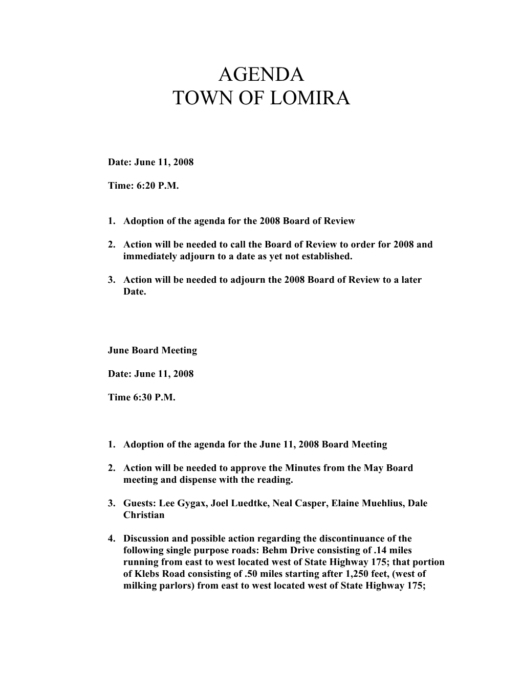 Town of Lomira