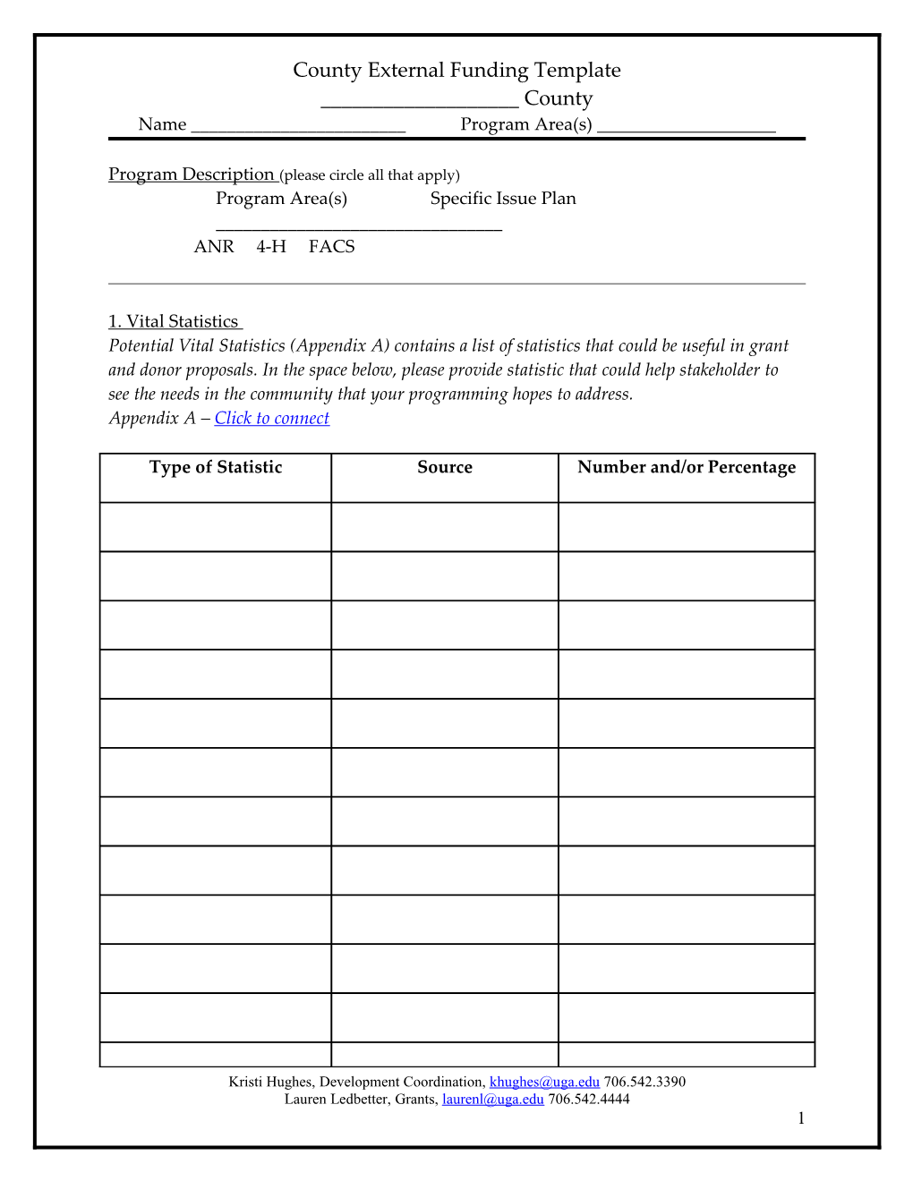 County Development Assessment