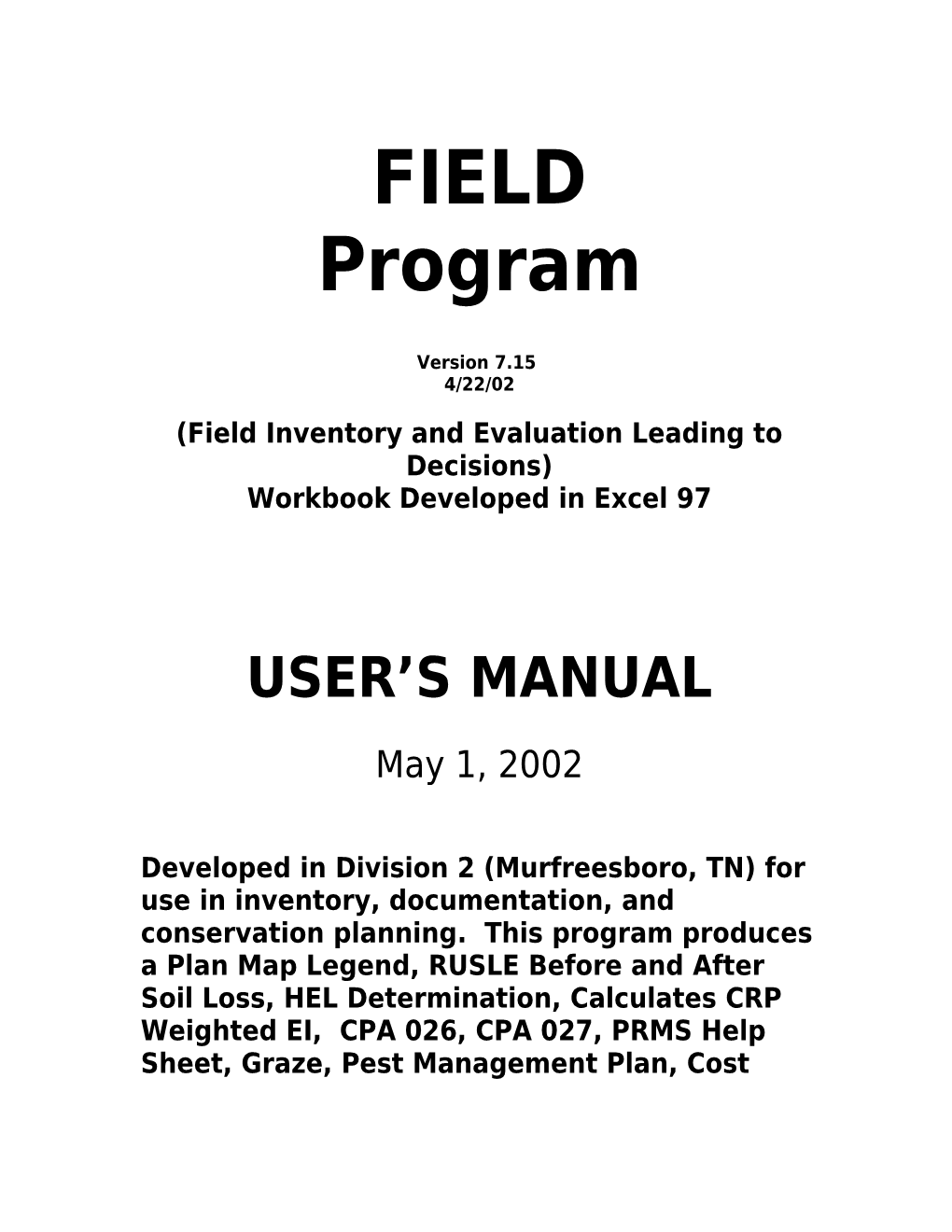 Instructions For Downloading The Files From The Floppy For Use In Your County: