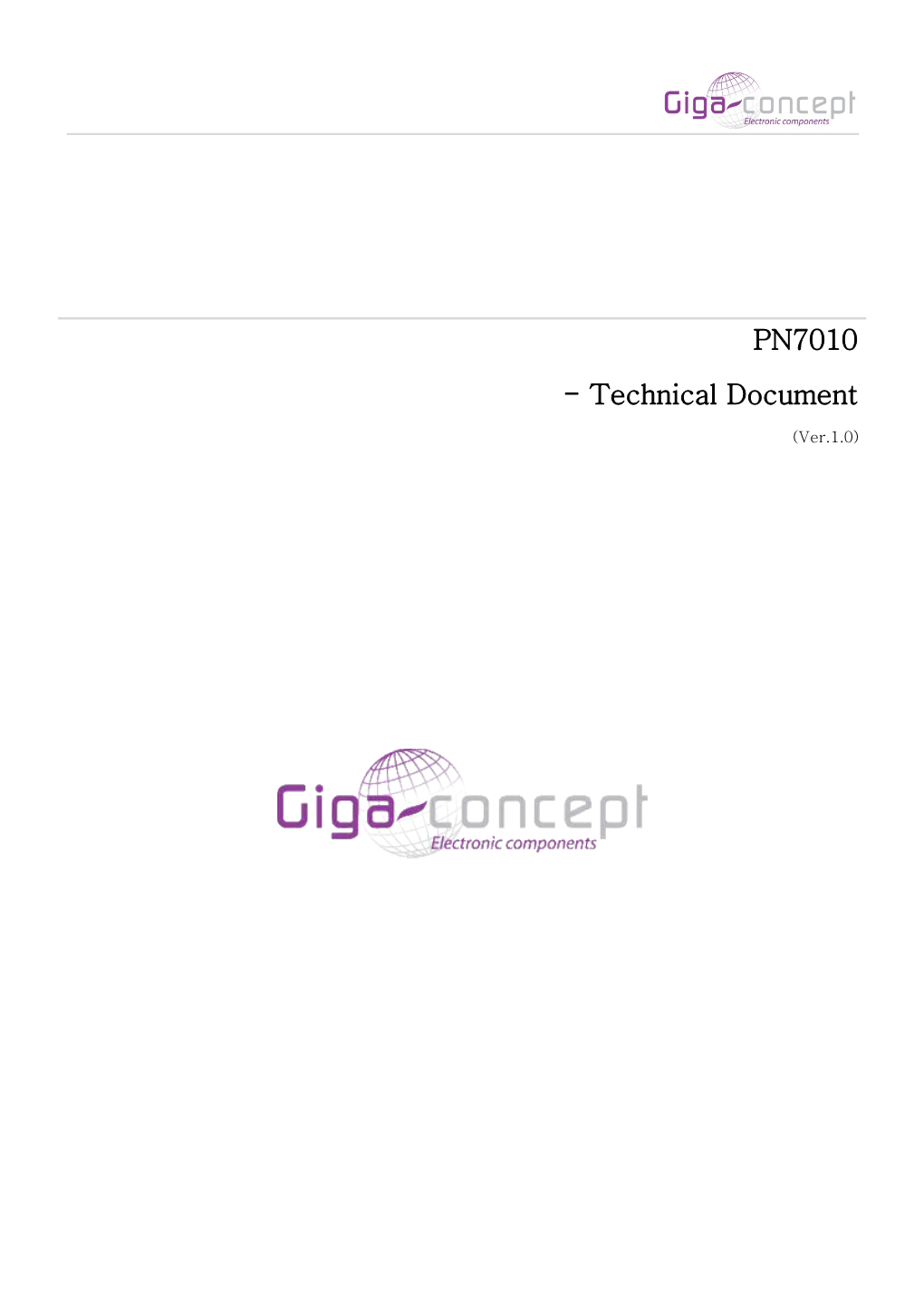 PN7010 - Technical Document (Ver.1.0)