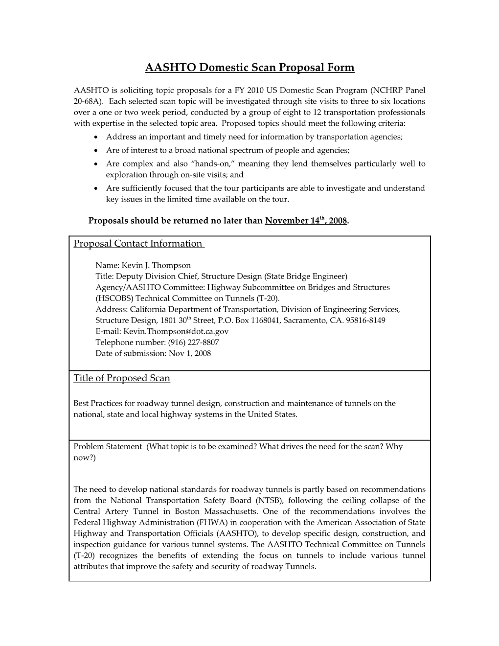 AASHTO Domestic Scan Proposal Form s4