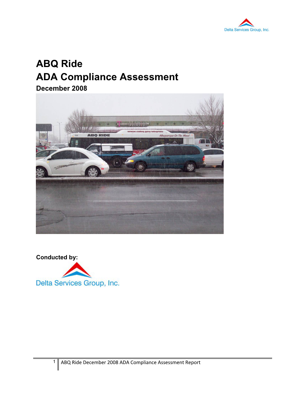 ABQ Ride 2008 ADA Assessment Report