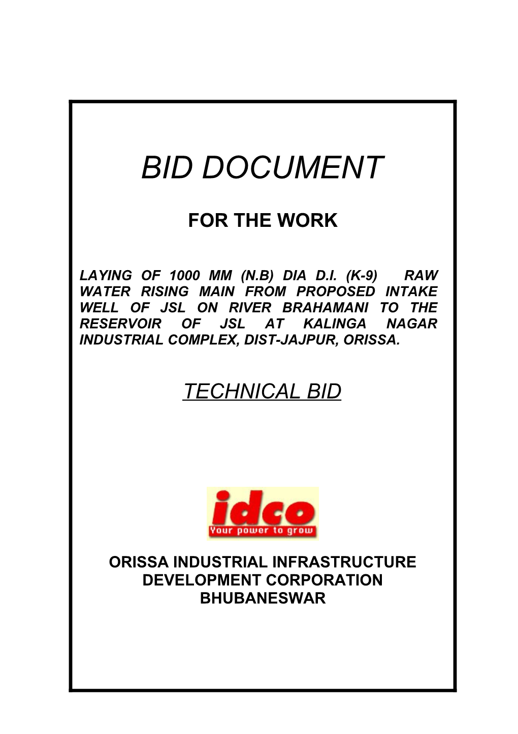 Orissa Industrial Infrastructure Development Corporation s1