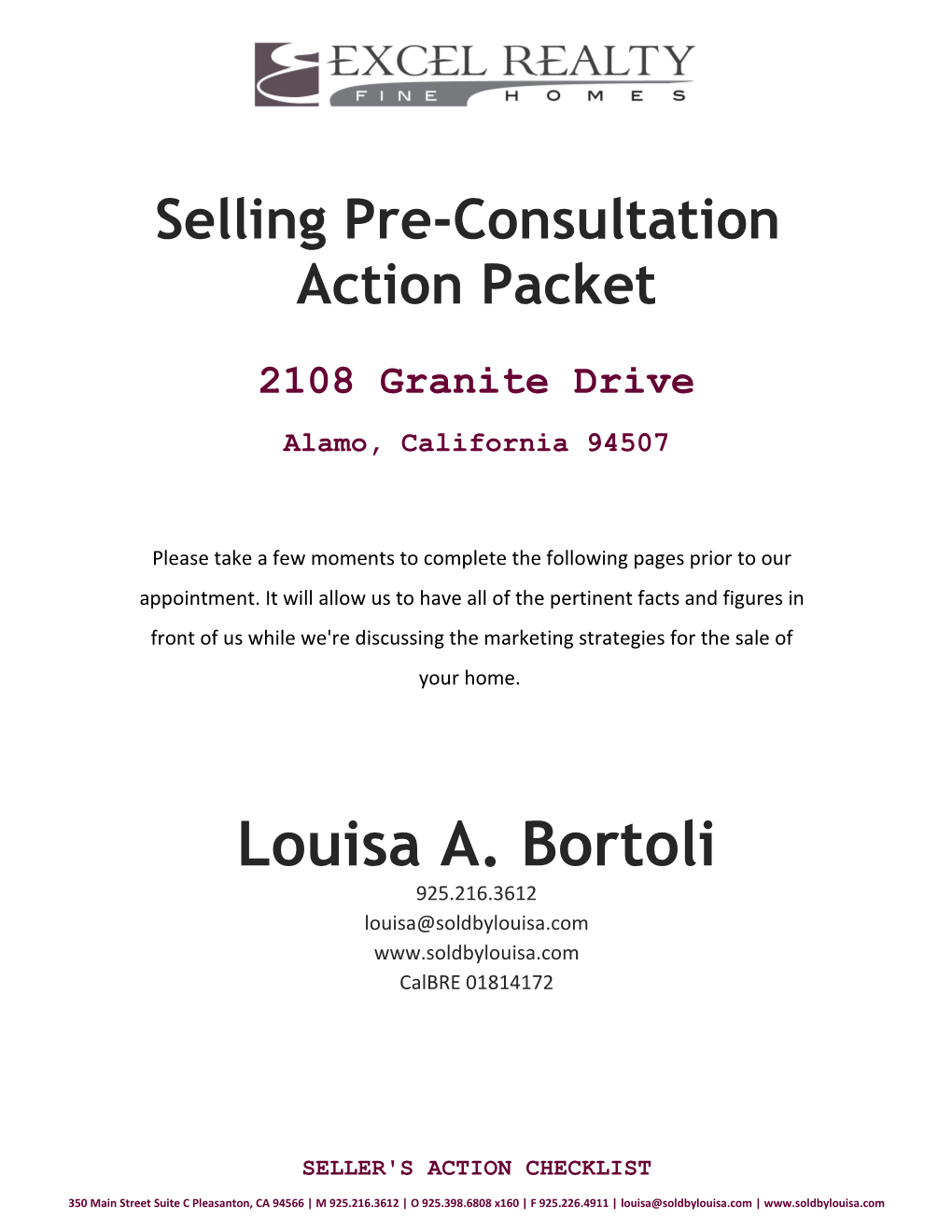Selling Pre-Consultation