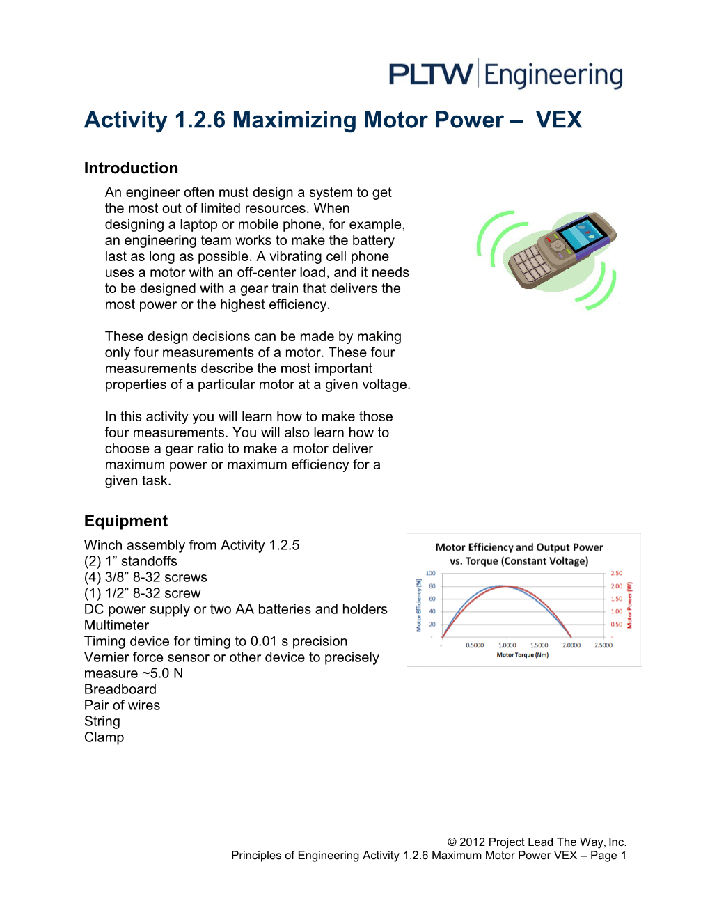 1.2.6 Maximizing Motor Power - VEX