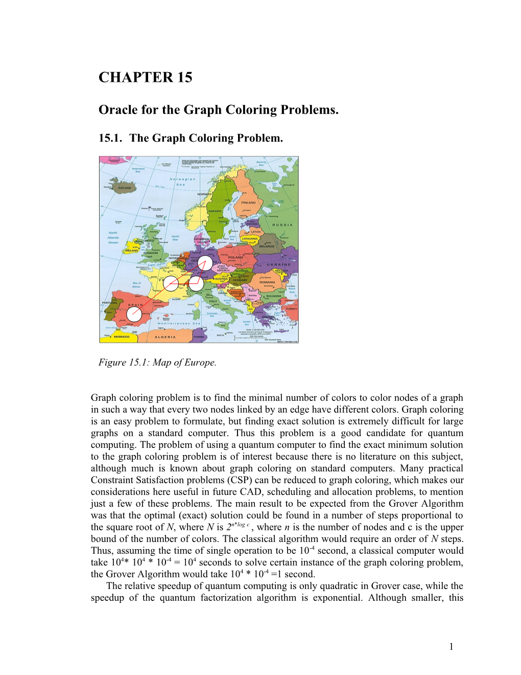 Oracle for the Graph Coloring Problems