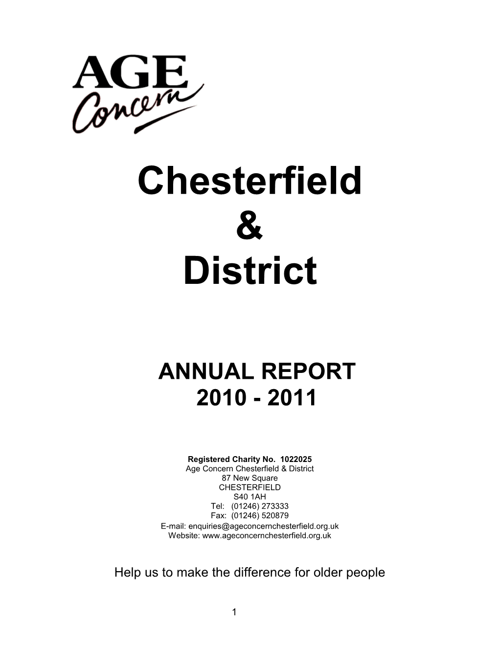 Chesterfield & District