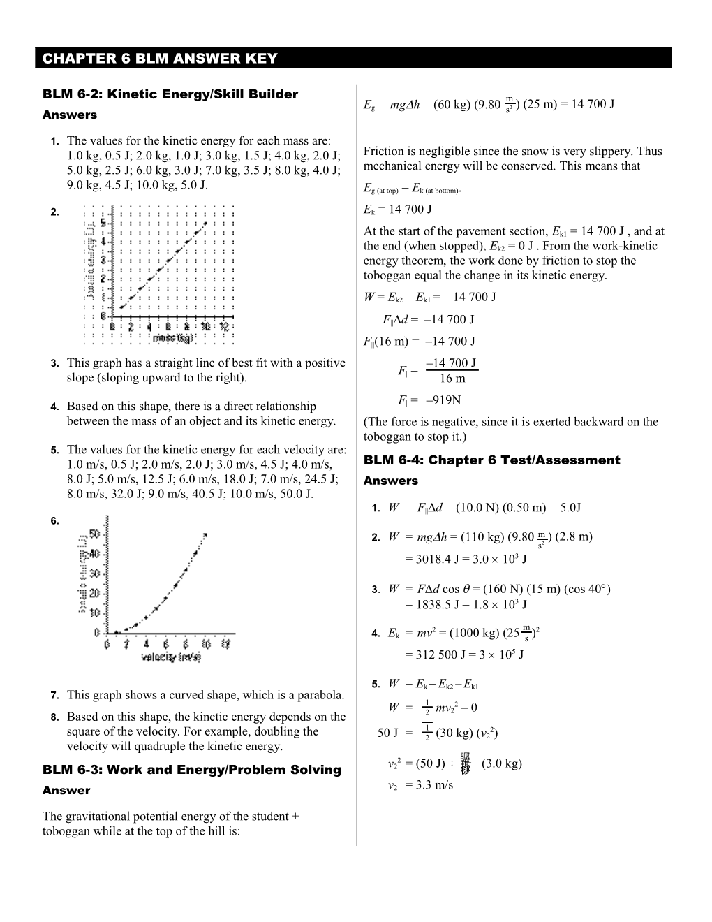 Chapter 5 Blm Answer Key s1