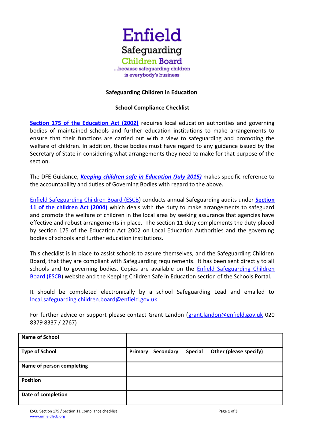 Termly Reporting of Statistics 07/08
