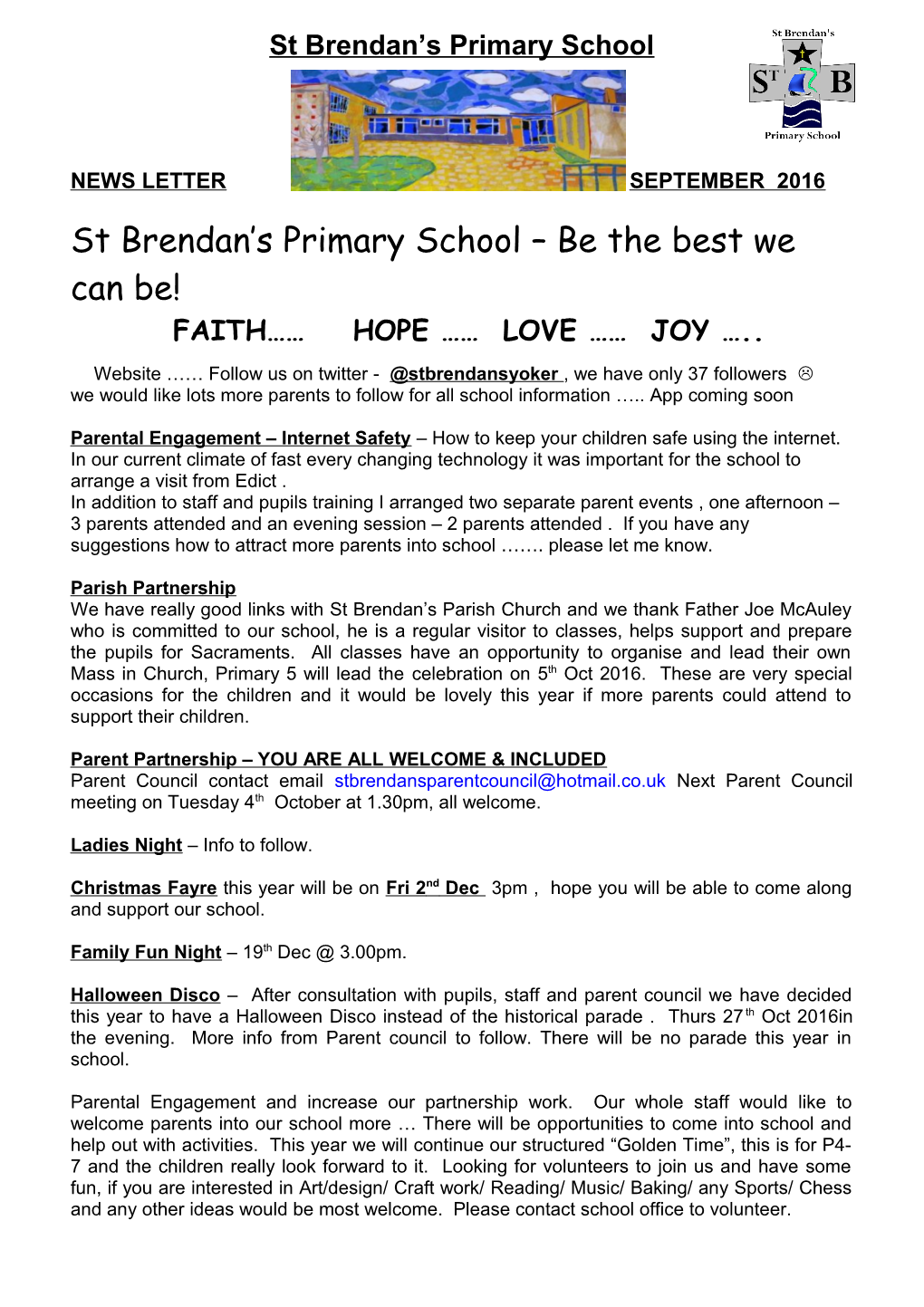 St Brendan S Primary School