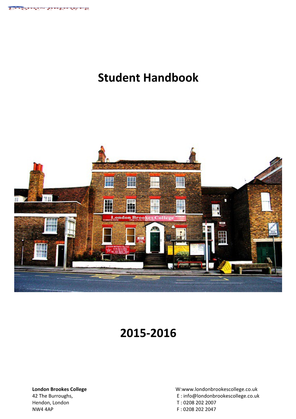Student Handbook s13