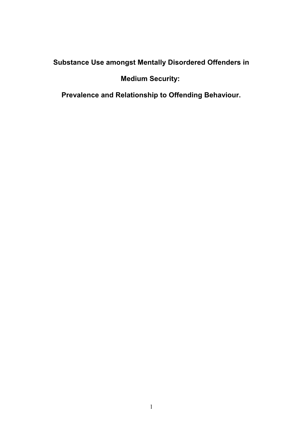 The Epidemiological Catchment Area (ECA) Study Carried out in the United States of America